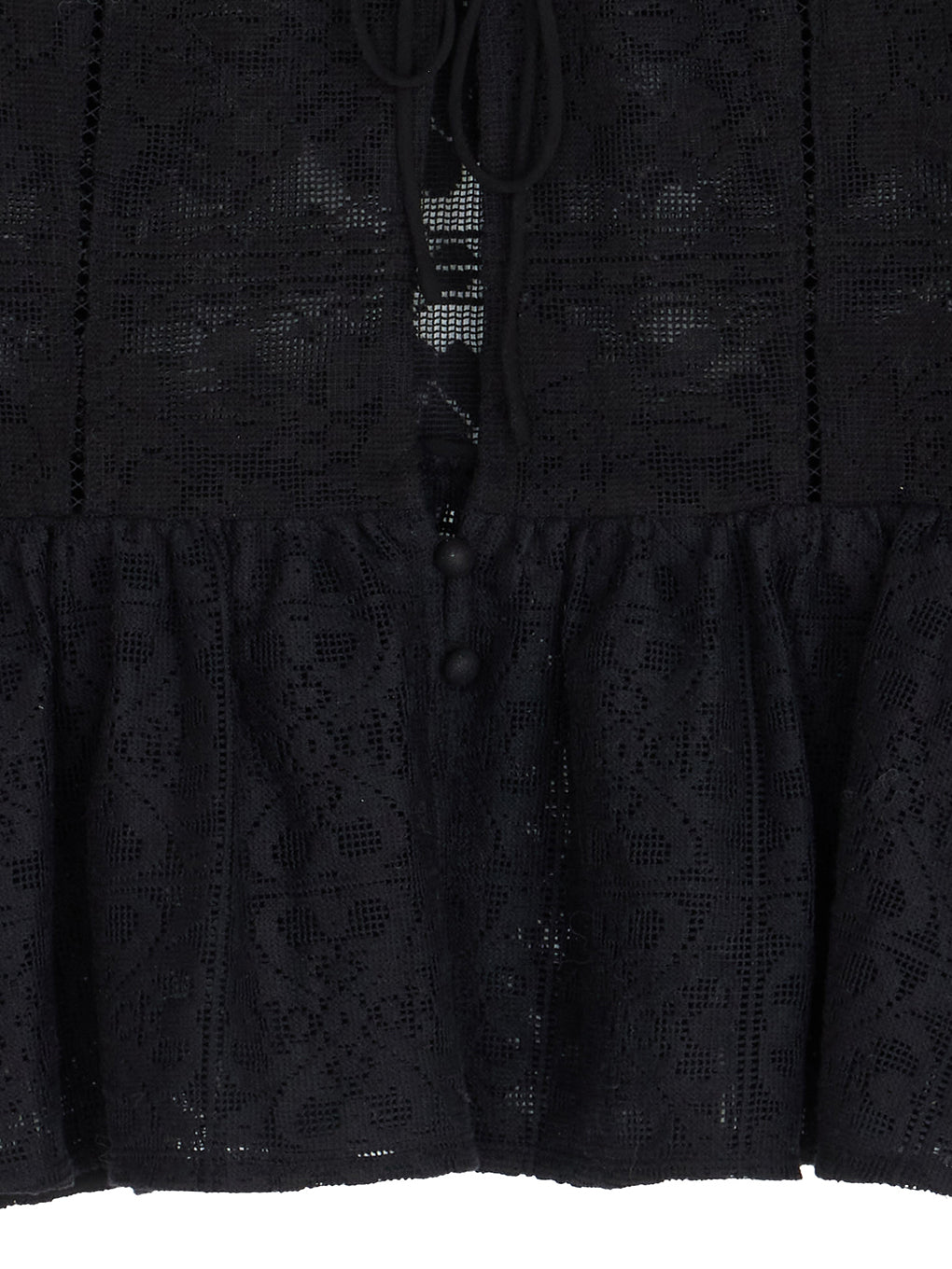 2WAY LACE PEPLUM BLOUSE