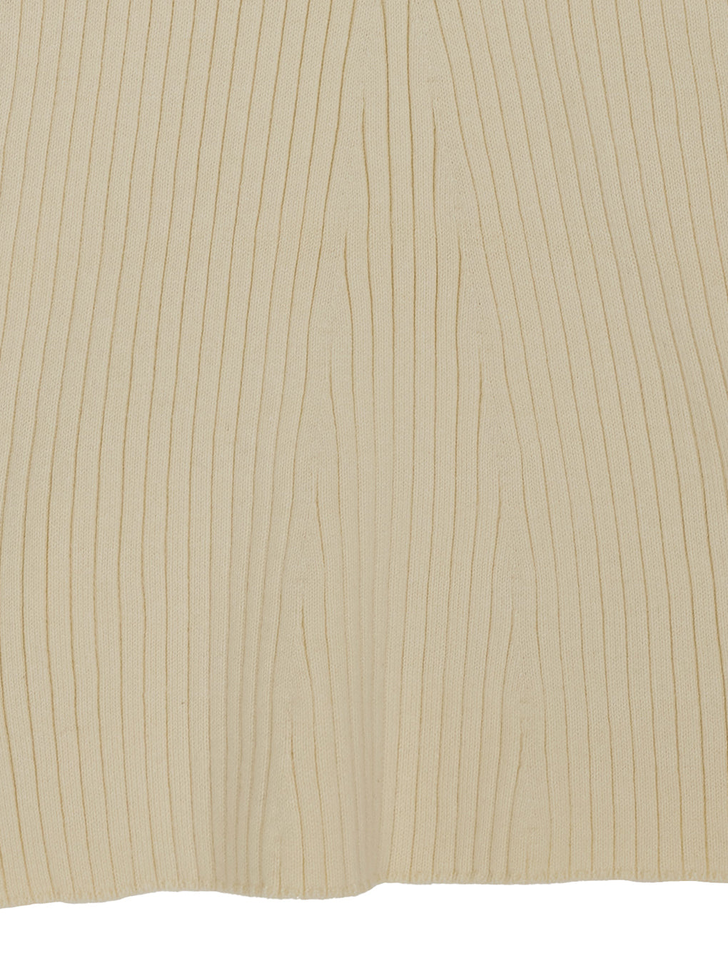 SHEER SLEEVE WAVE KNIT CARDIGAN