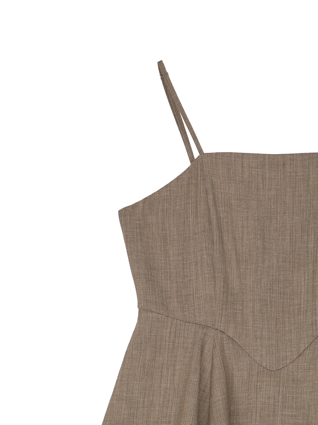 TWEED PEPLUM CAMI ROMPERS