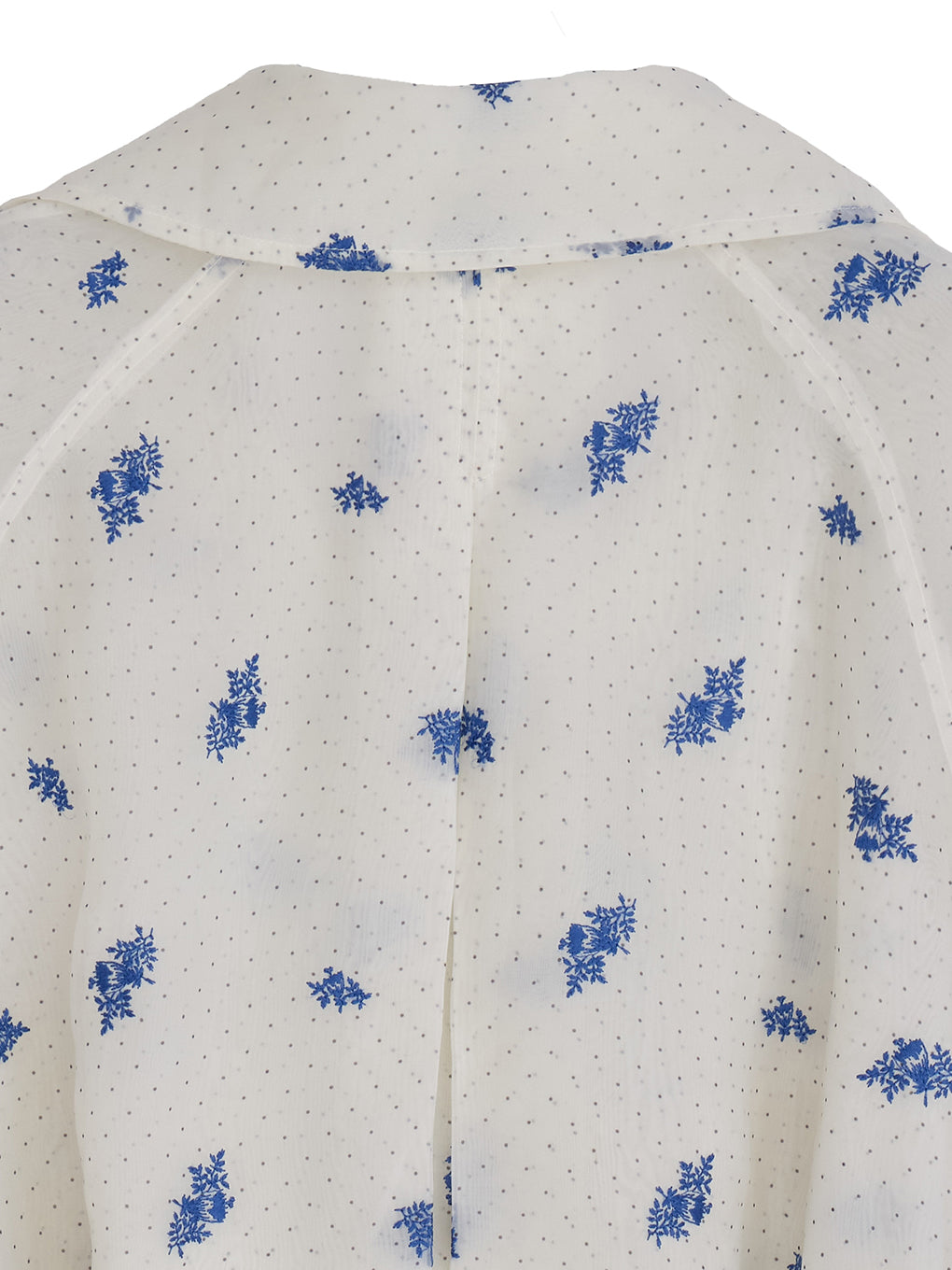 DOT FLOWER VEIL TRENCH