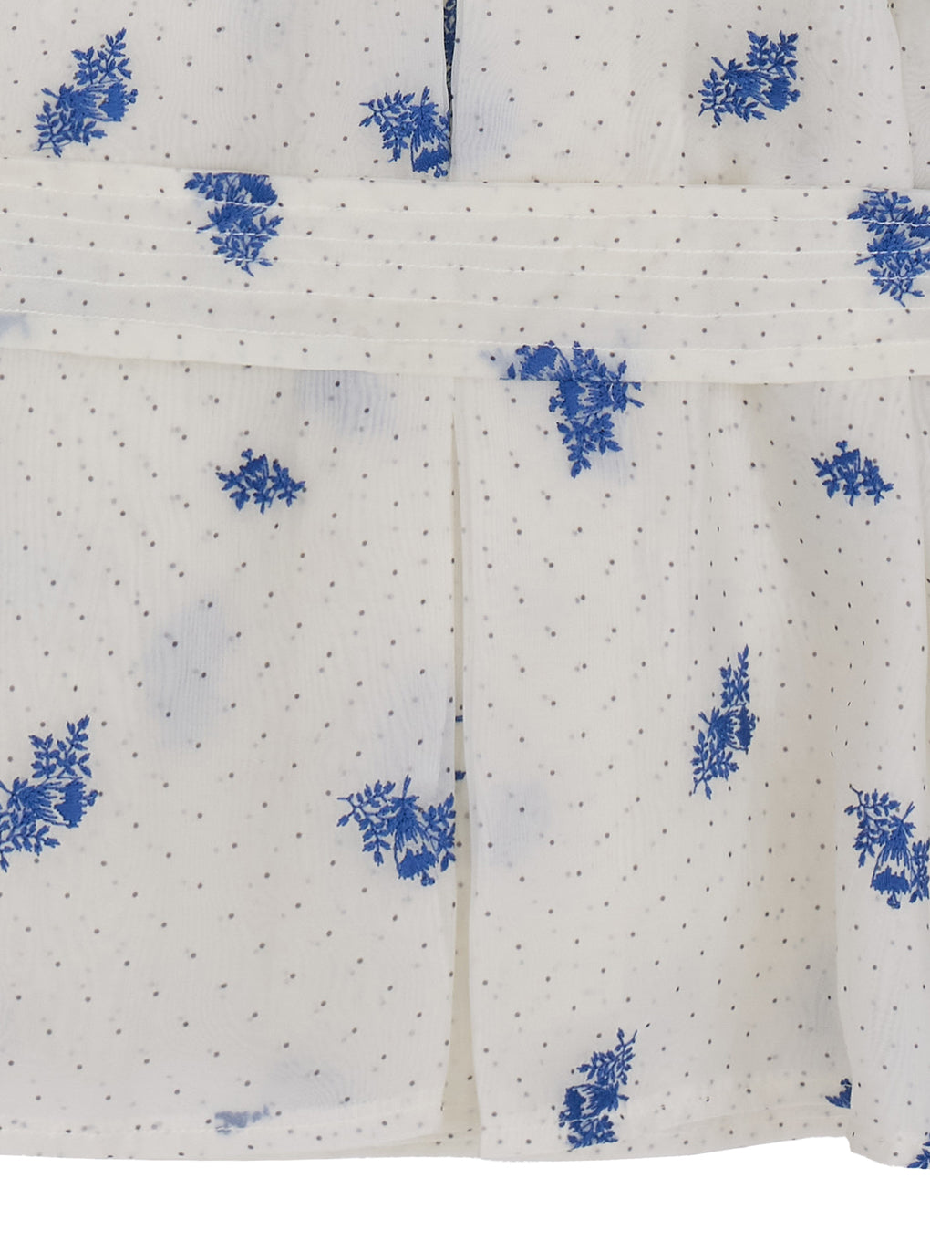 DOT FLOWER VEIL TRENCH