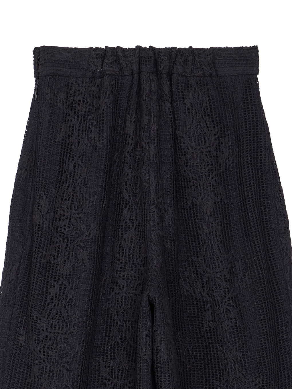 MESH DAMASK EMBROIDERY PANTS