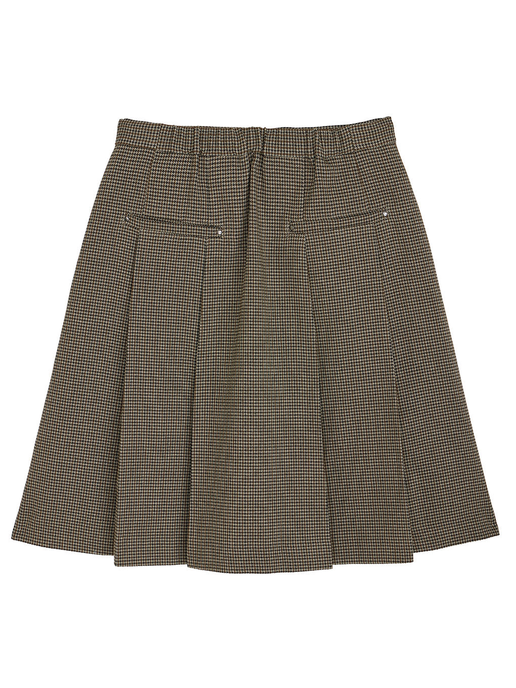JENNY BOX PLEATED HALF SKIRT