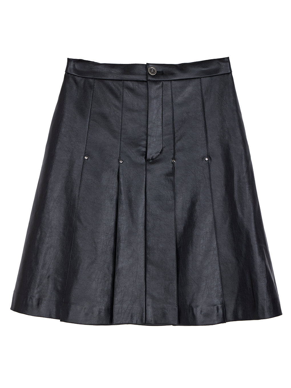 JENNY BOX PLEATED HALF SKIRT