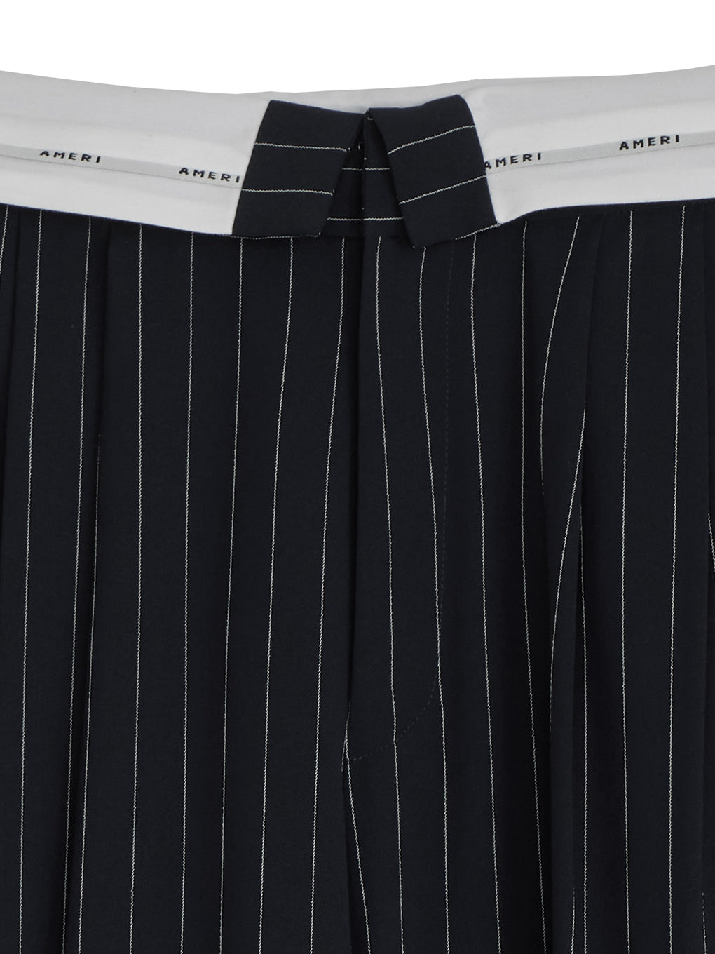 TURN BACK WAIST WIDE PANTS