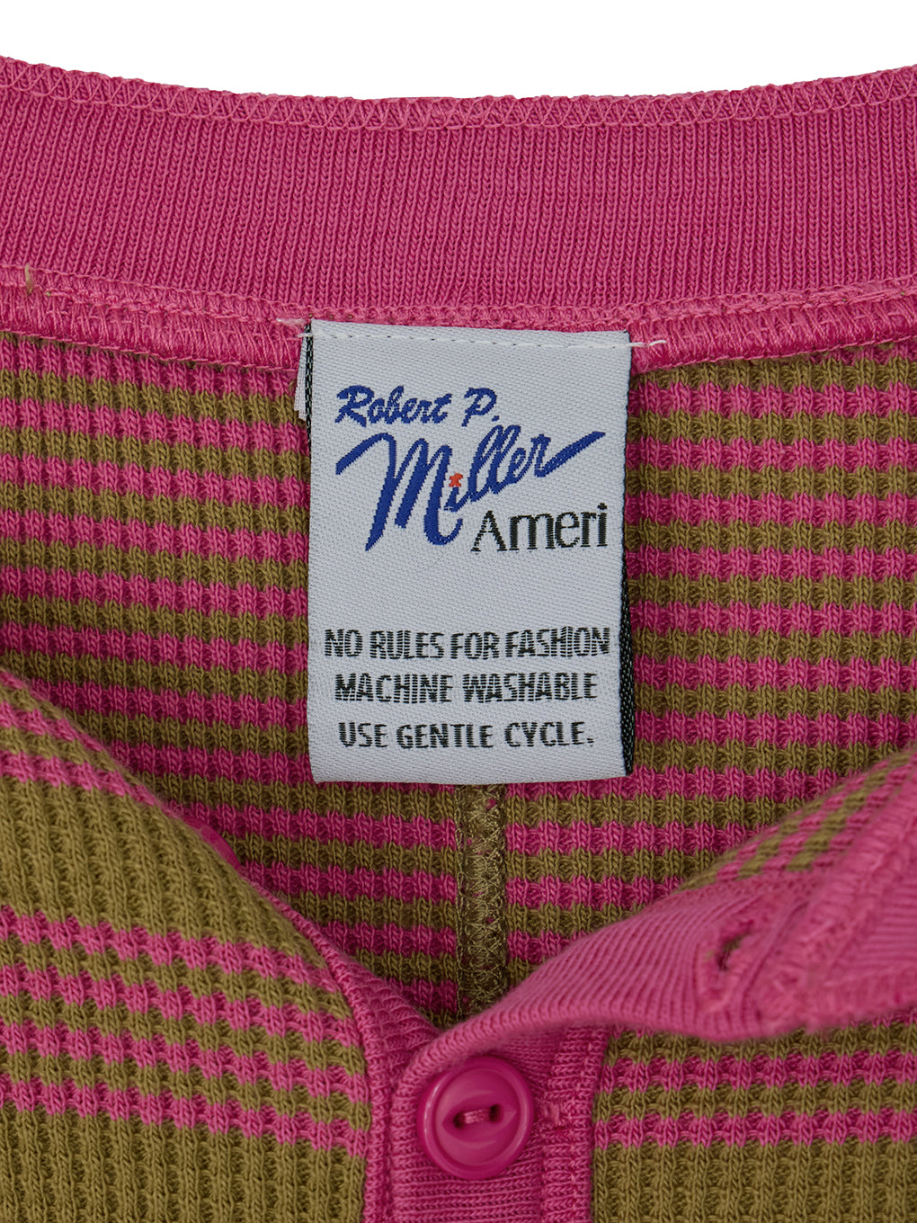 MILLER×Ameri 2WAY WAFFLE TOP