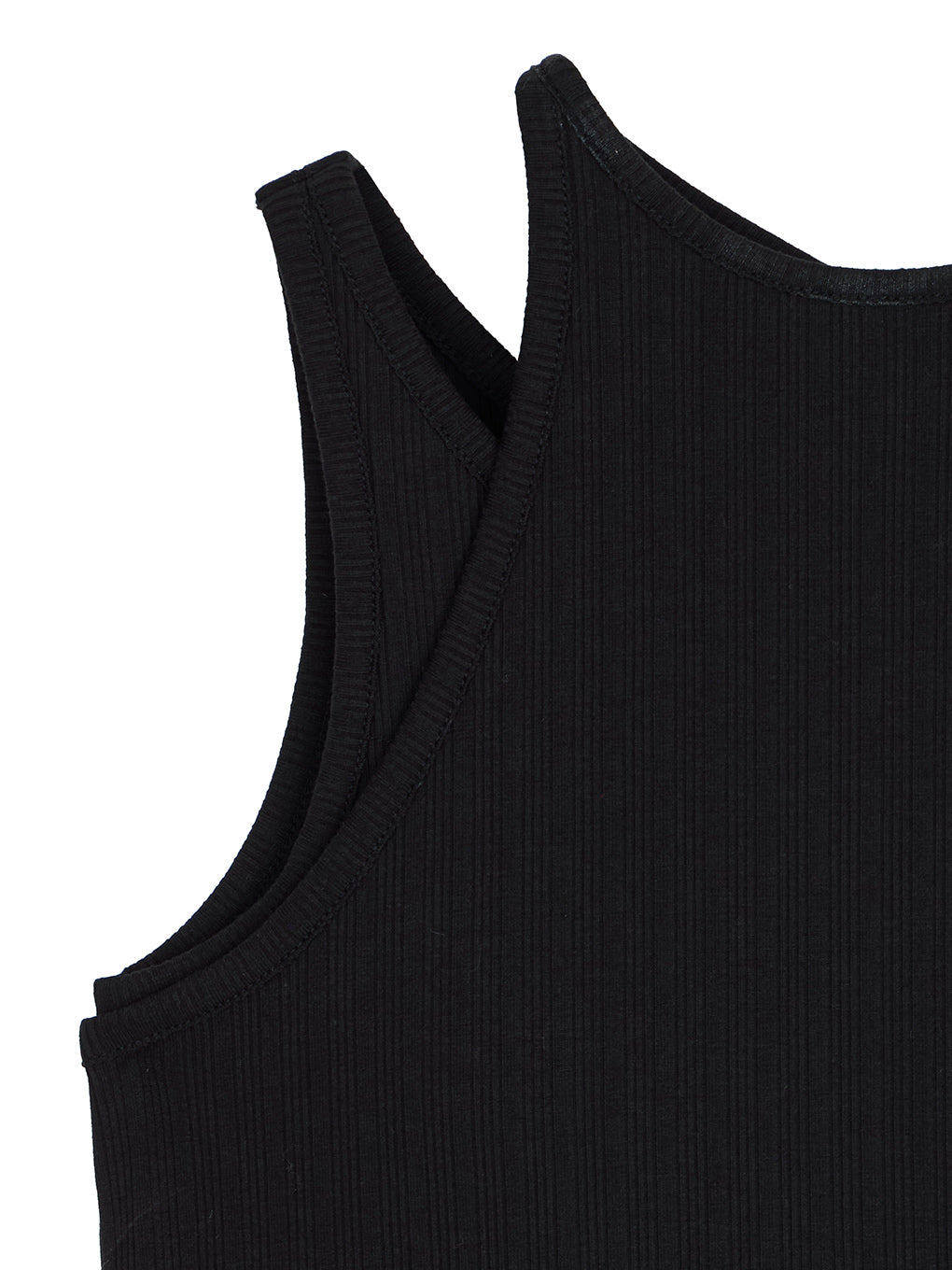 LAYERED BACK RIBBON TANK