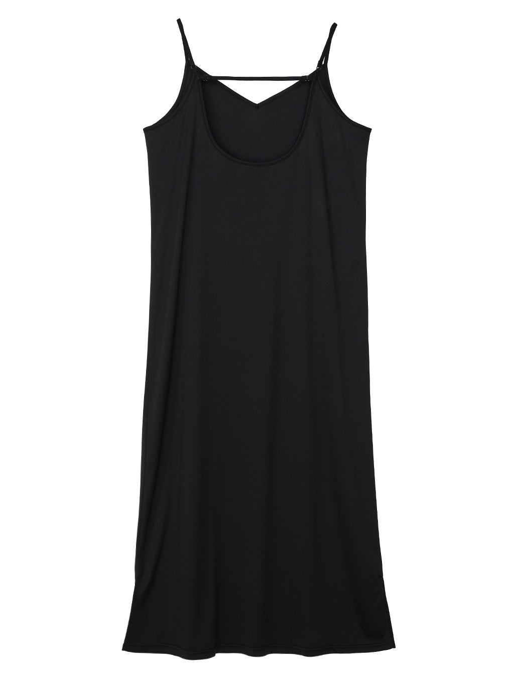BLACK TULLE WAVE TIERED DRESS