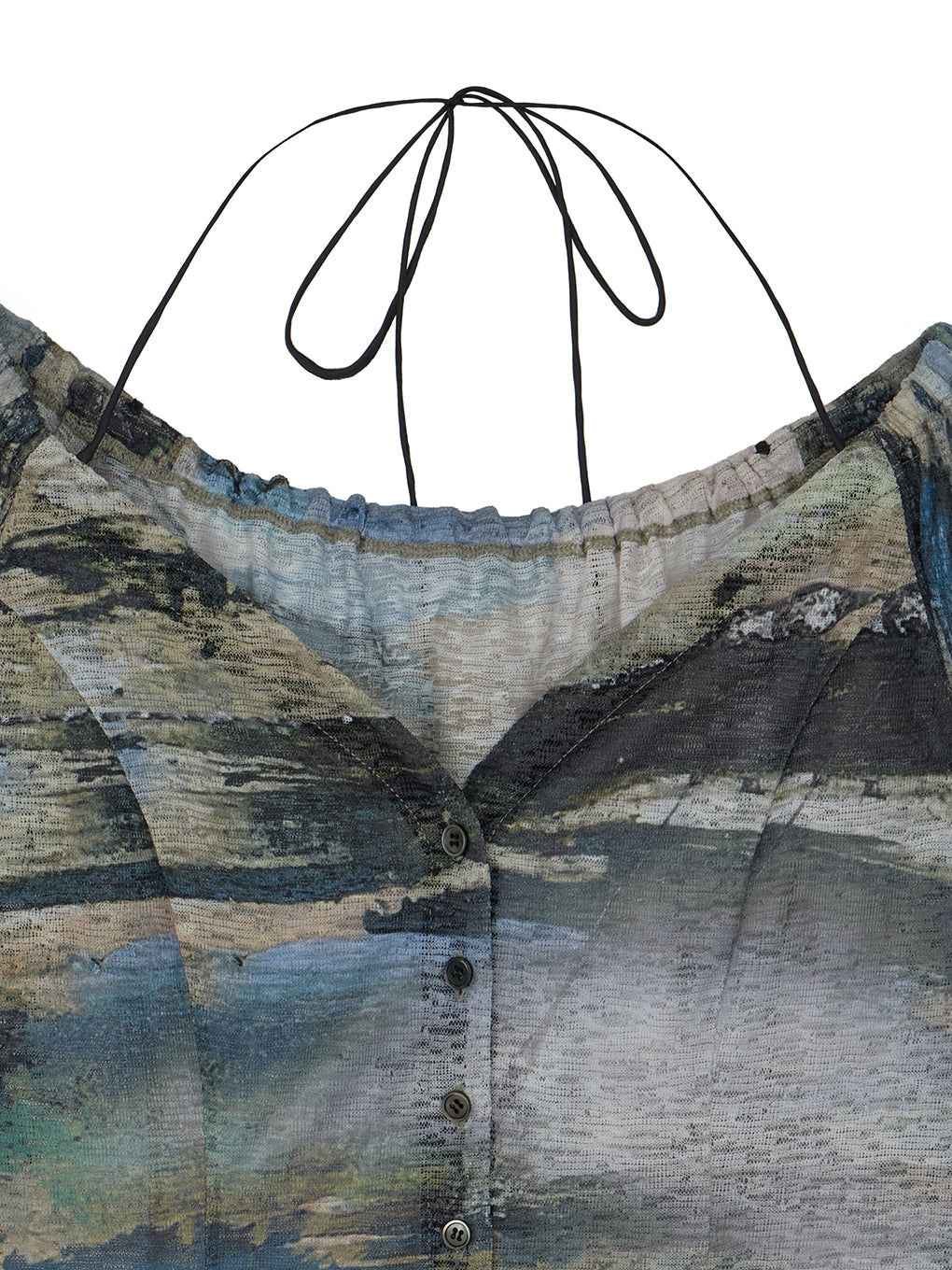 PAINTED TEXTURE ART TOP