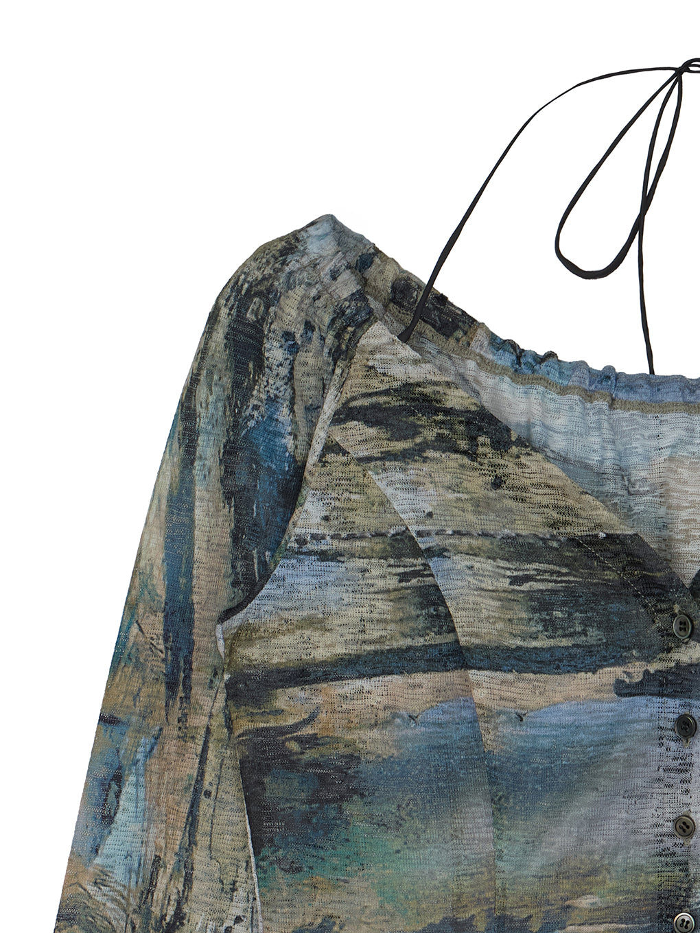 PAINTED TEXTURE ART TOP