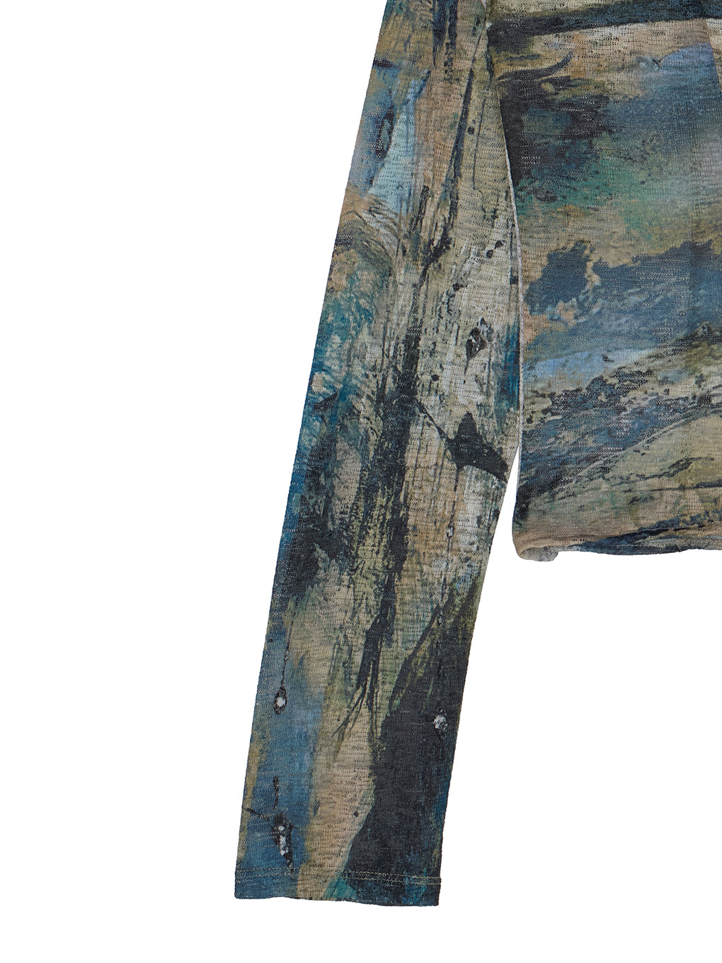 PAINTED TEXTURE ART TOP