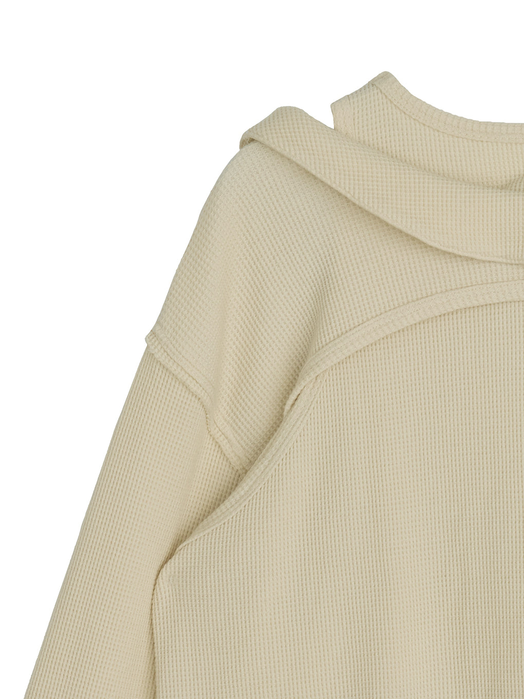 WAFFLE LAYERED DESIGN CUT TOP