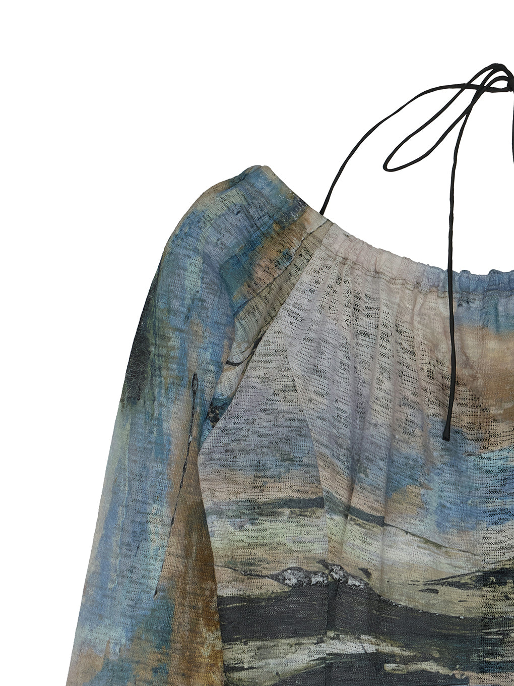 PAINTED TEXTURE ART TOP