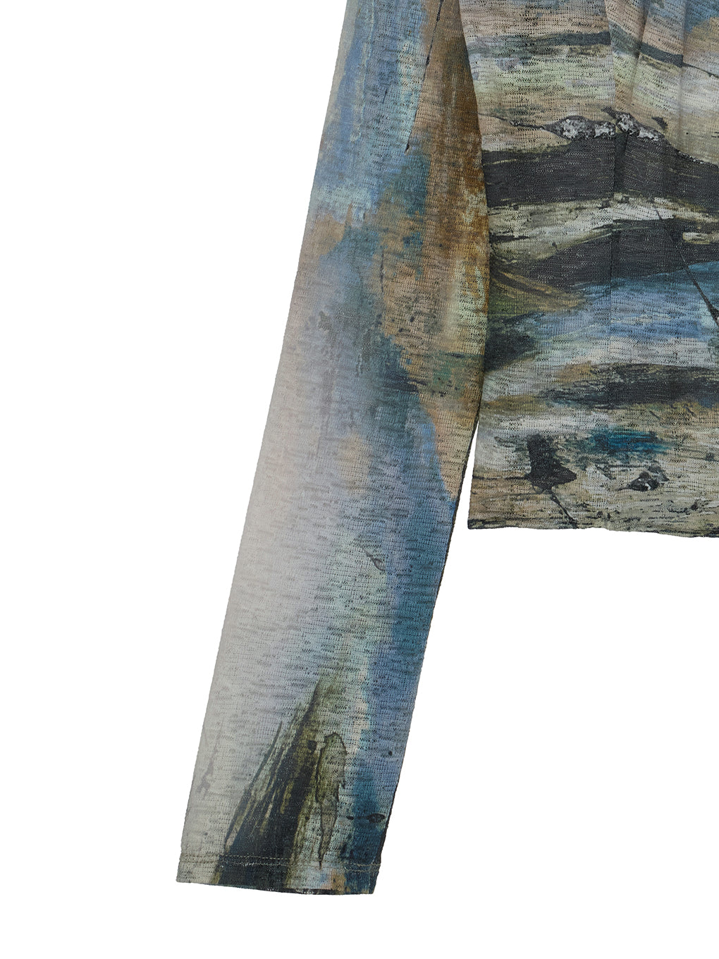 PAINTED TEXTURE ART TOP