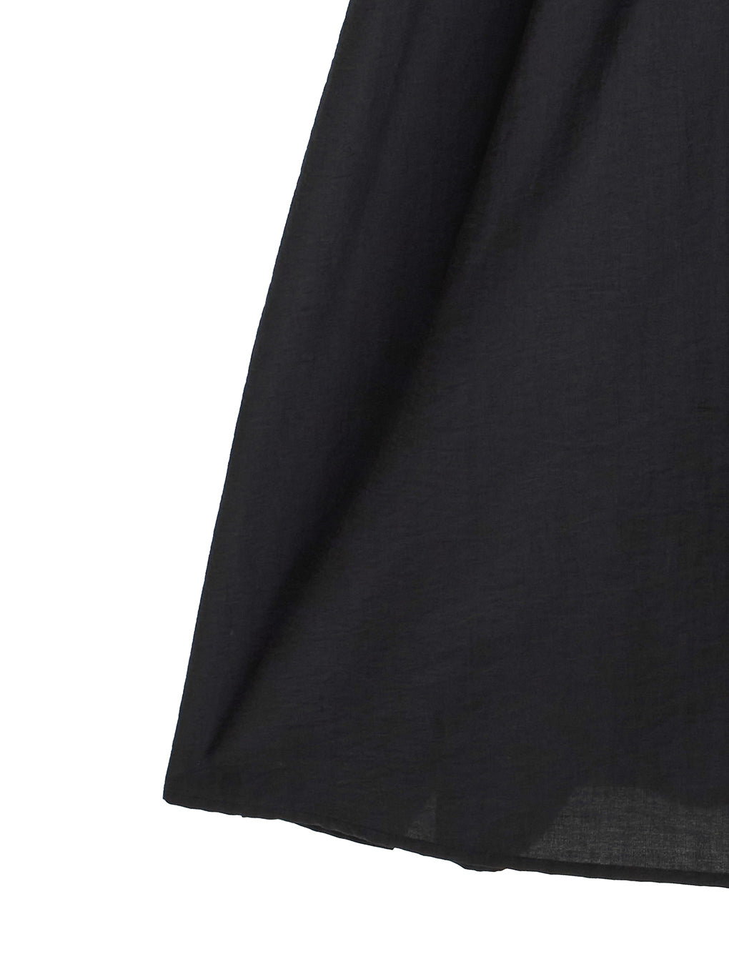 BUMPY GATHER FLARE DRESS