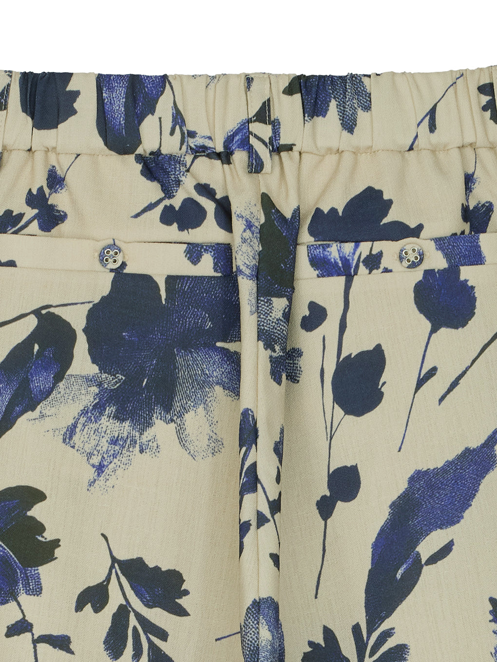 GRAINY FLOWER STRAIGHT PANTS