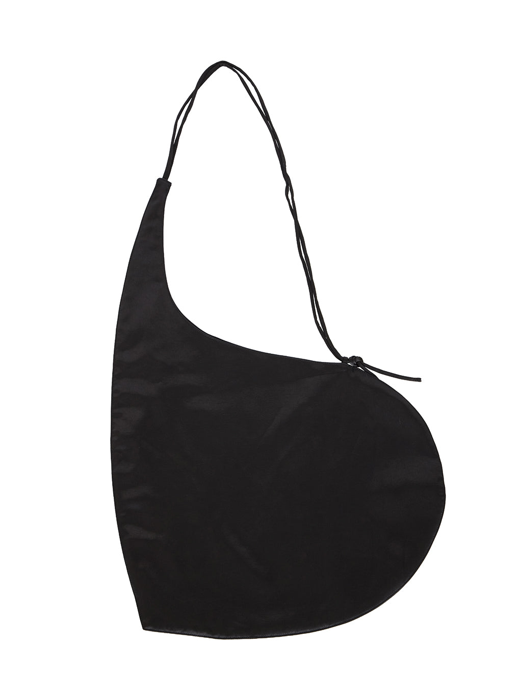 CURVE SATIN TOTE BAG