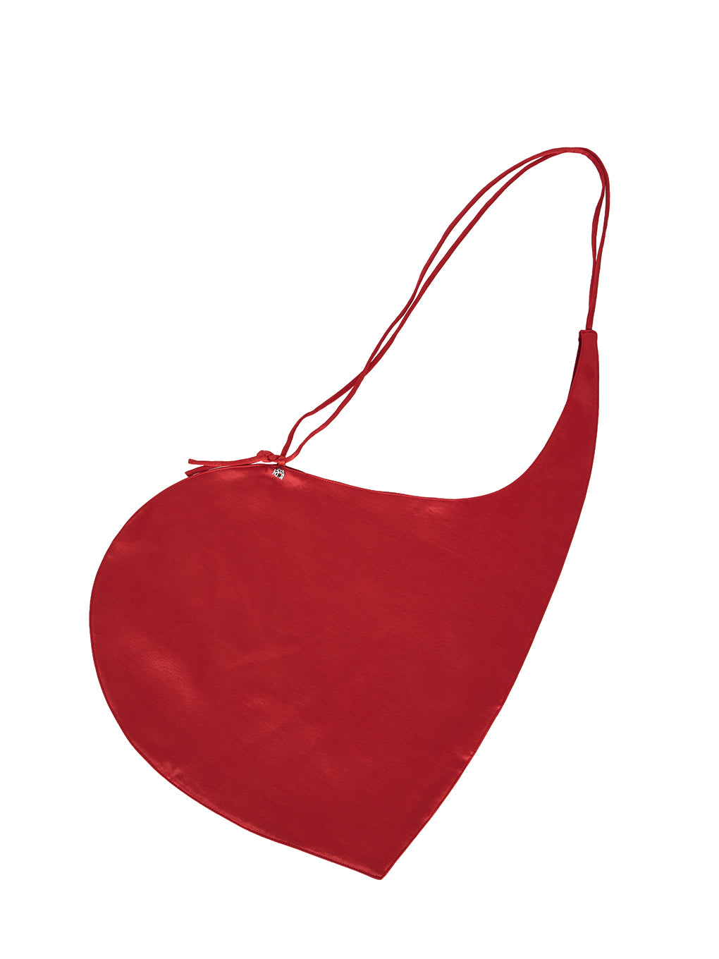 CURVE SATIN TOTE BAG