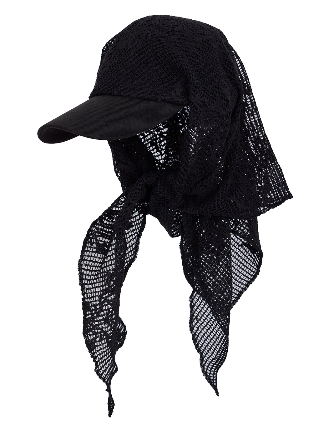 MESH DAMASK EMBROIDERY CAP