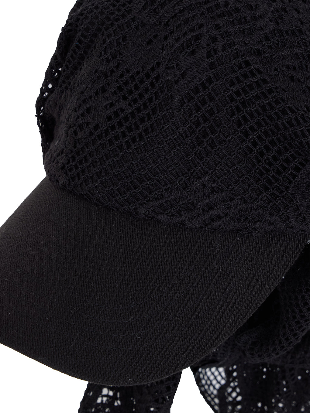 MESH DAMASK EMBROIDERY CAP