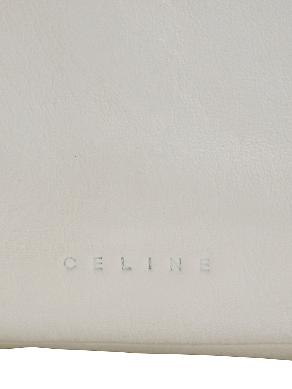 CELINE ロゴプレートハンドバッグ