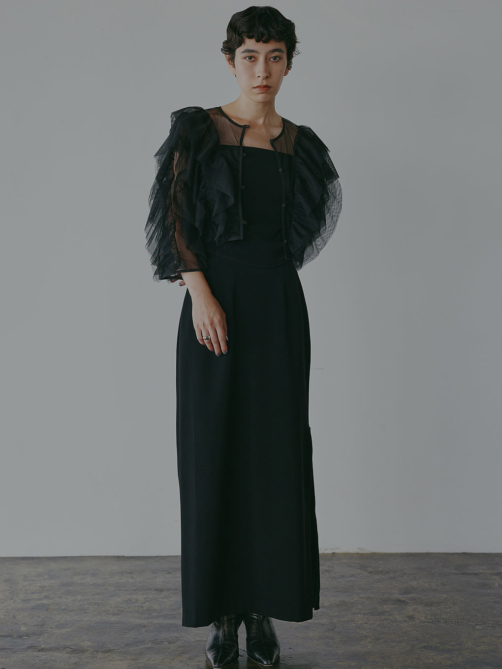 MANY WAY CABBAGE TRIO DRESS 