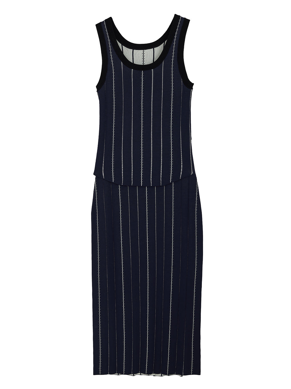 LADY UNIFORM LIKE KNIT SET UP