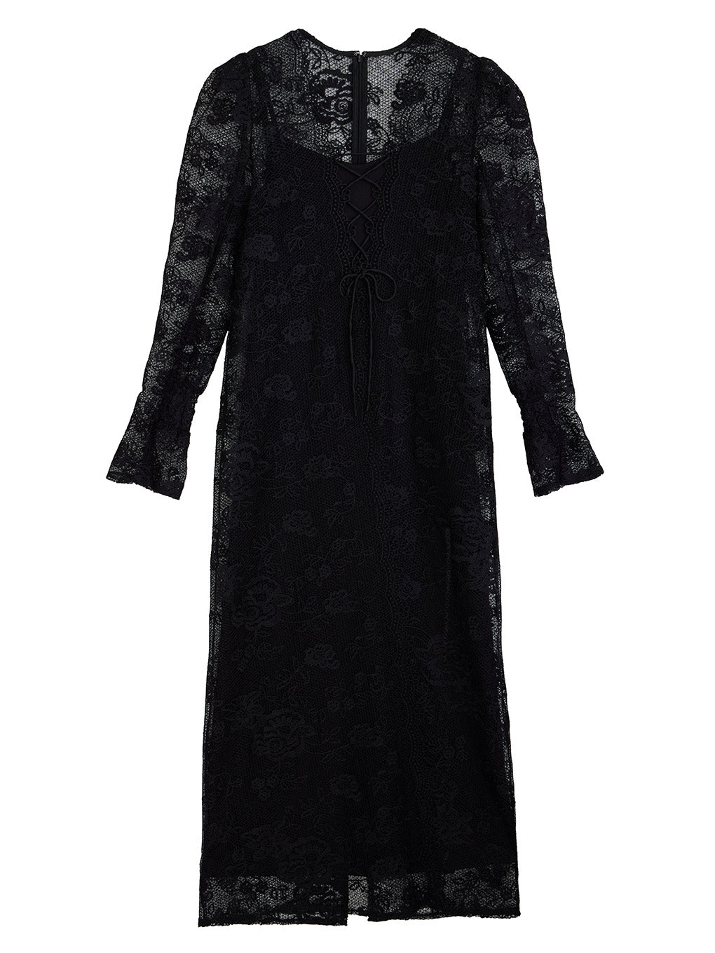 TABLE CROSS LACE UP DRESS