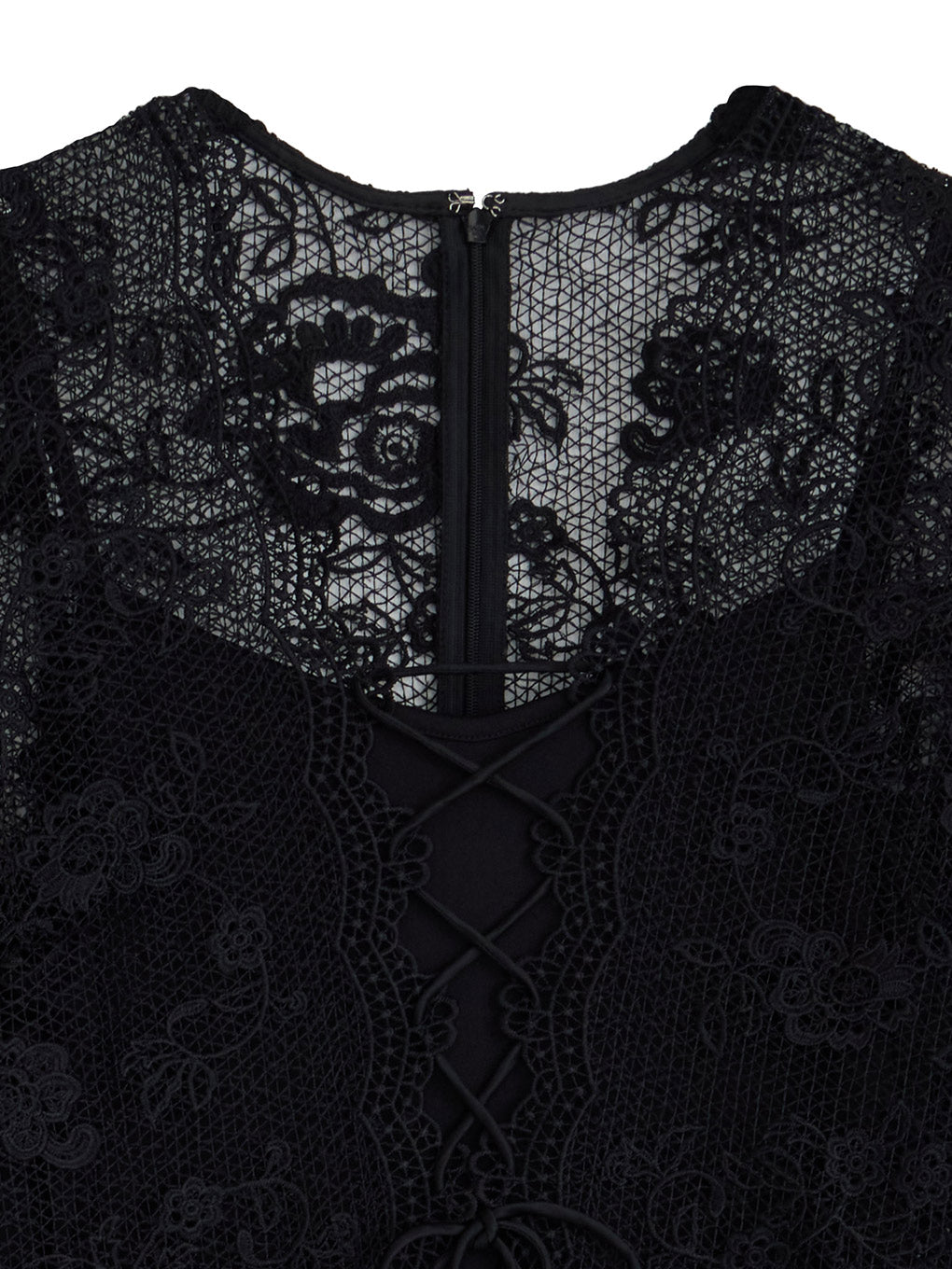 TABLE CROSS LACE UP DRESS