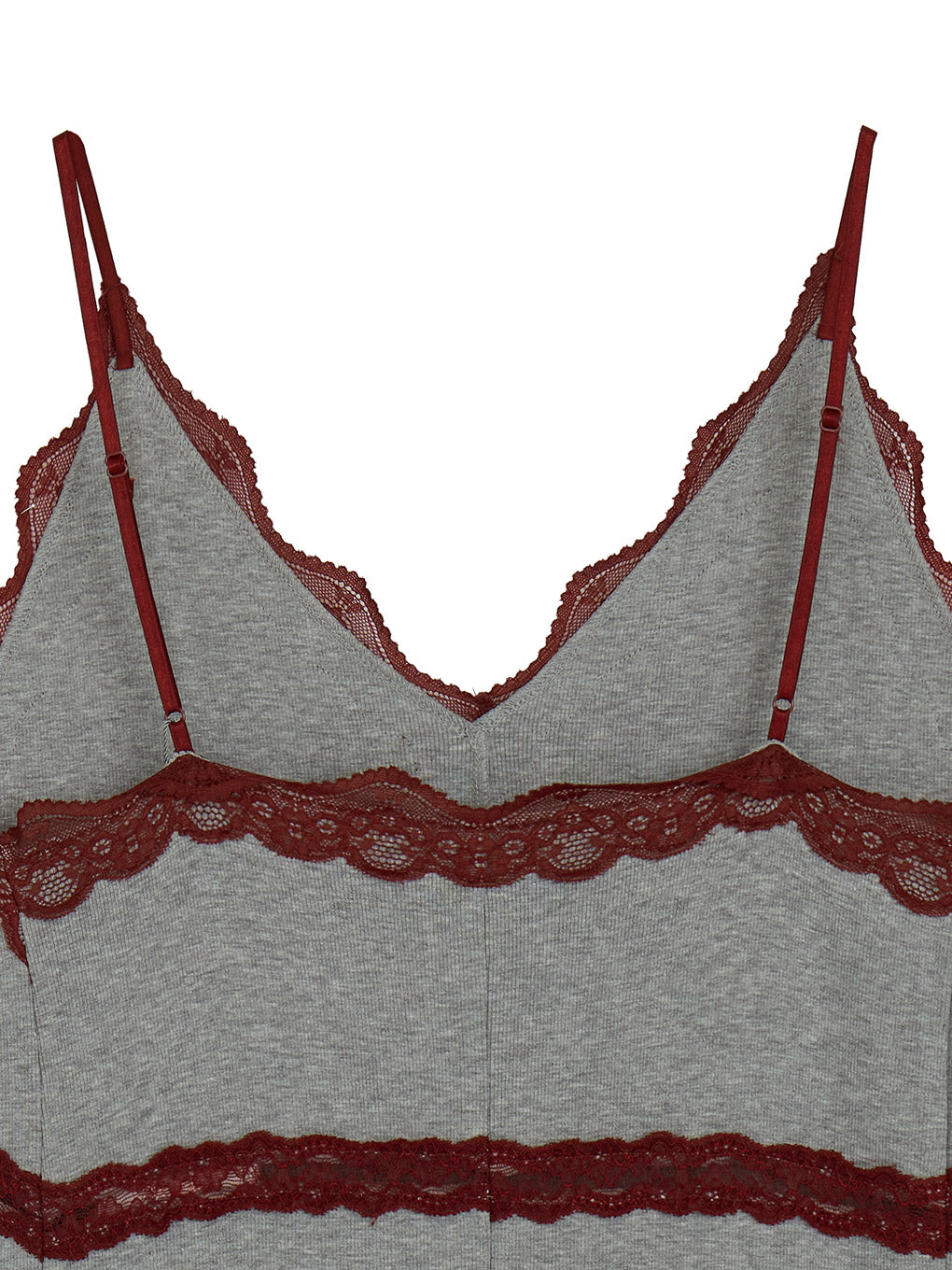 LACE TRIM CAMI DRESS