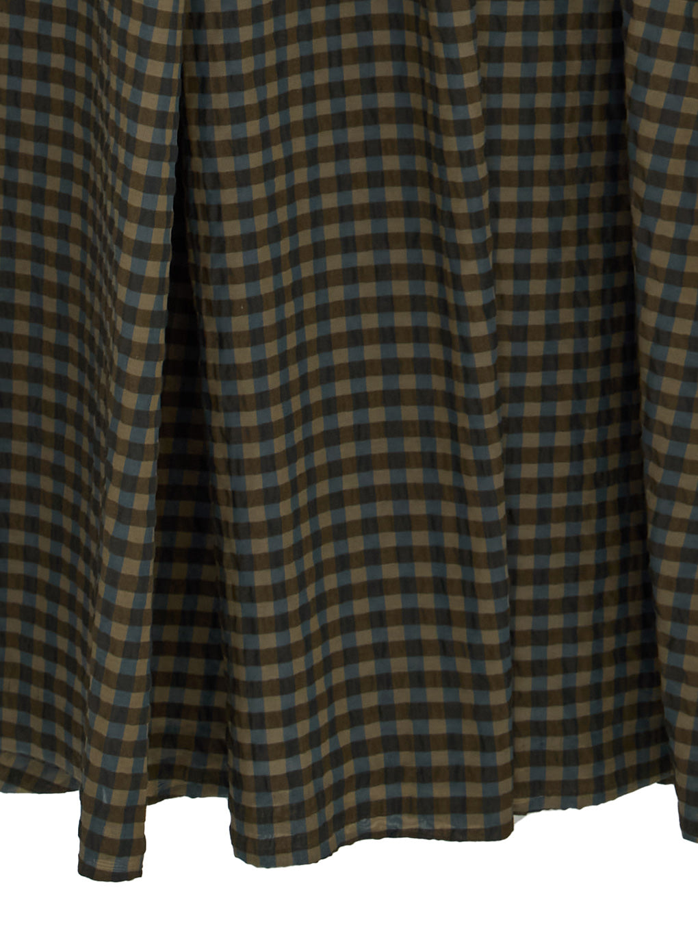 SEERSUCKER VOLUME HEM DRESS