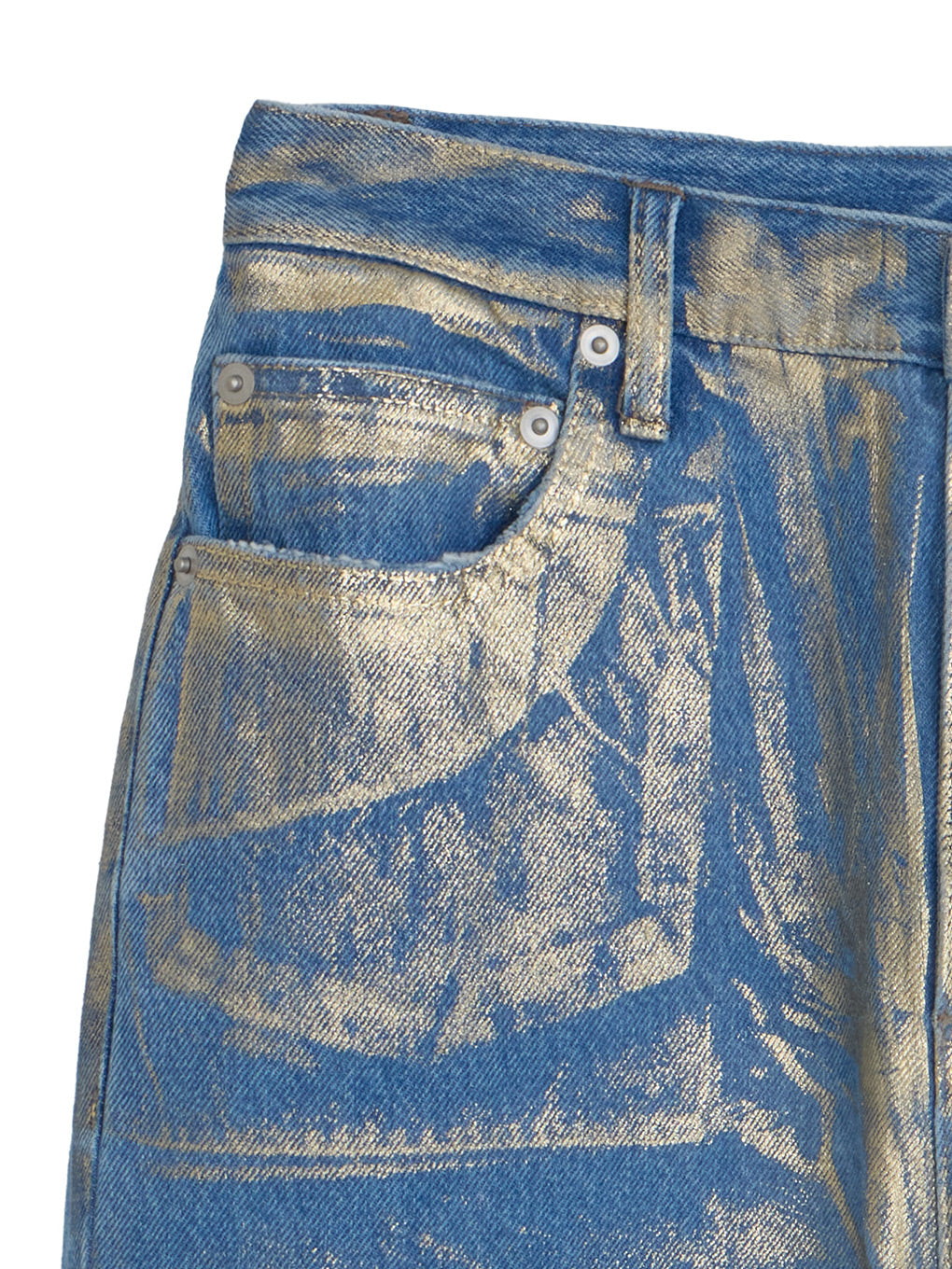 FOIL STRAIGHT COLOR DENIM