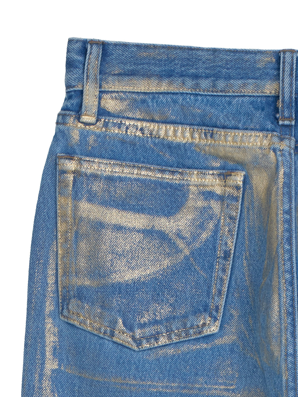 FOIL STRAIGHT COLOR DENIM