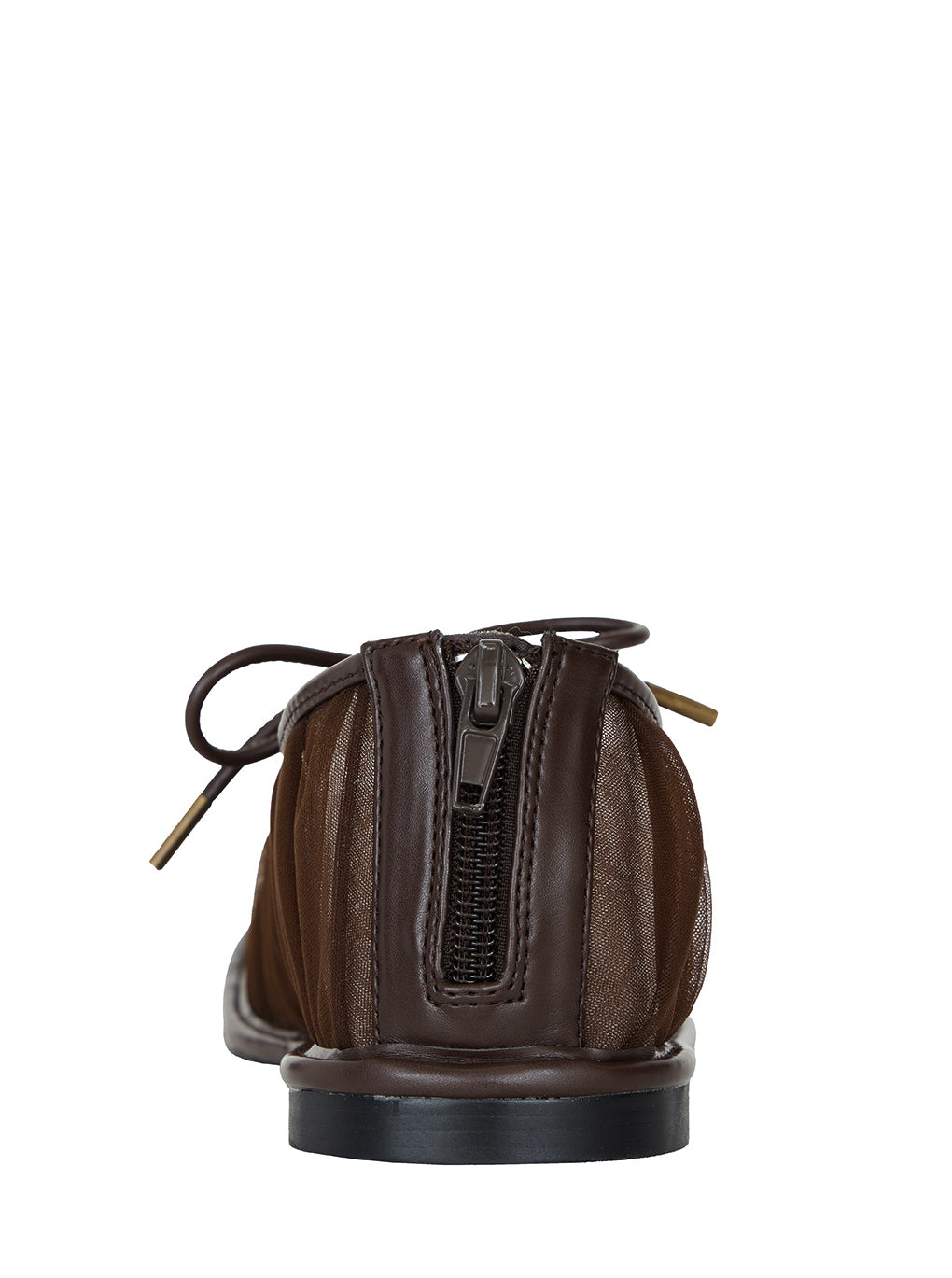 MESH RIBBON FLAT SHOES