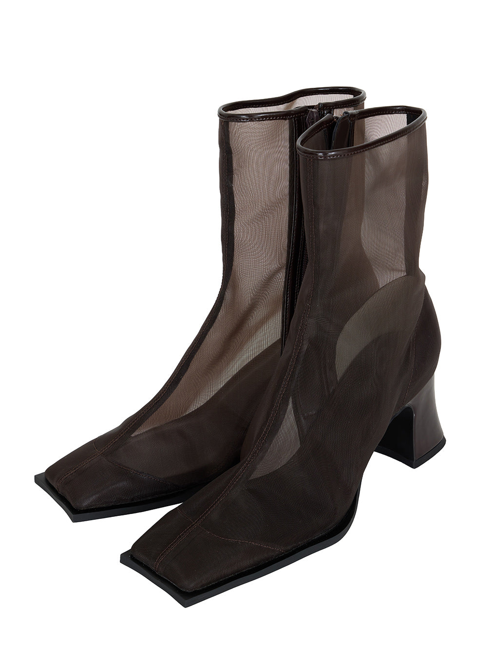 SHEER WAVE TOE BOOTS