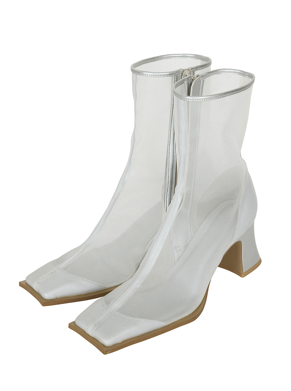 SHEER WAVE TOE BOOTS