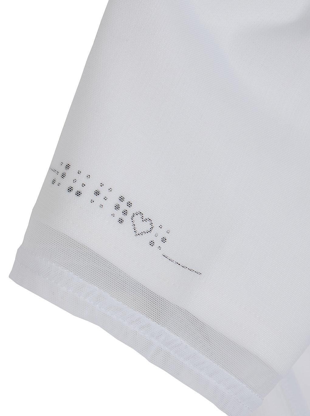 SHEER LAYERED GLIMMER GRAPHIC TEE