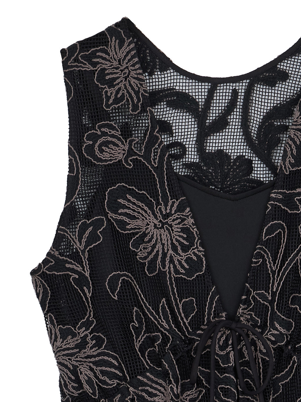 2WAY SILHOUETTE V NECK ROMPERS