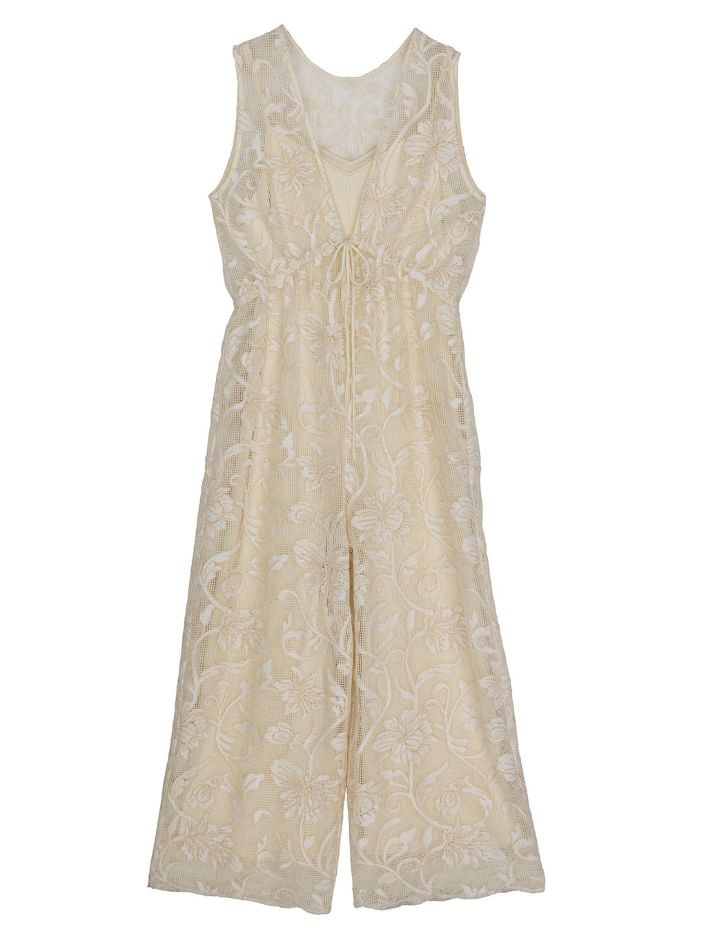 2WAY SILHOUETTE V NECK ROMPERS