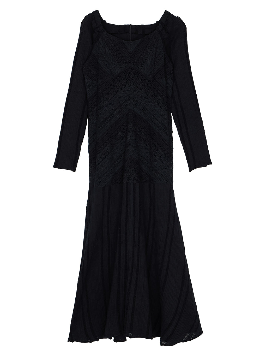 2WAY CRAFT MIX LACE DRESS