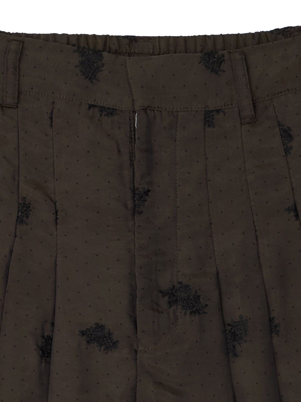 DOT FLOWER VEIL PANTS