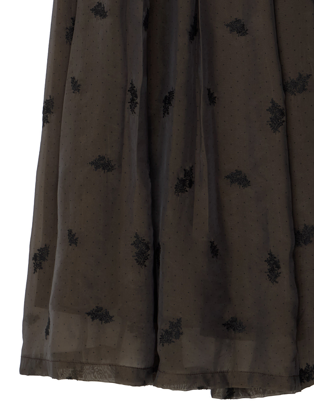 DOT FLOWER VEIL PANTS