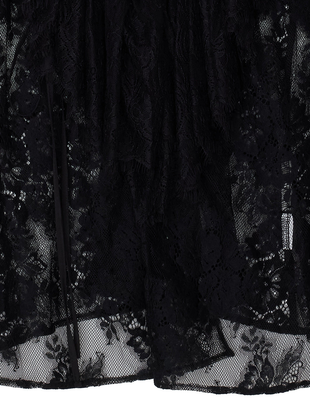 2WAY LACE RAFFLE BLOUSE