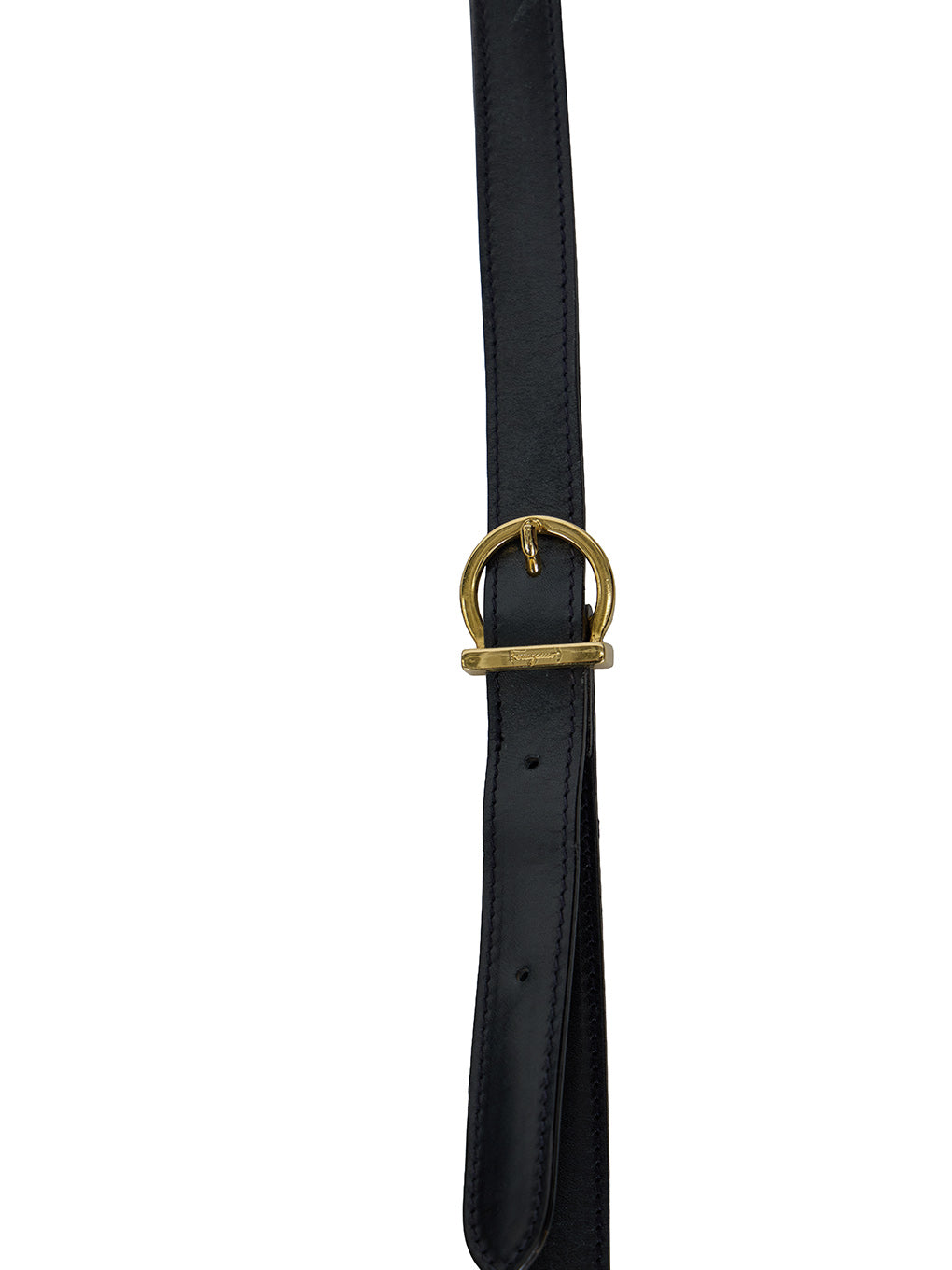 Ferragamo ガンチーニ金具ショルダーバッグ