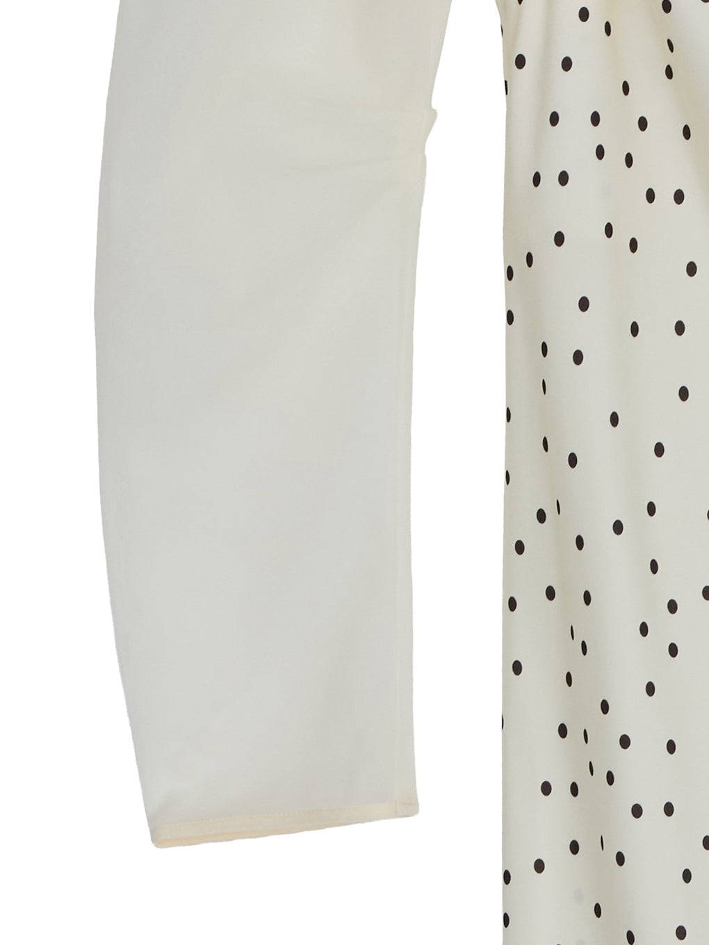 RANDOM DOT SHEER LAYERED DRESS