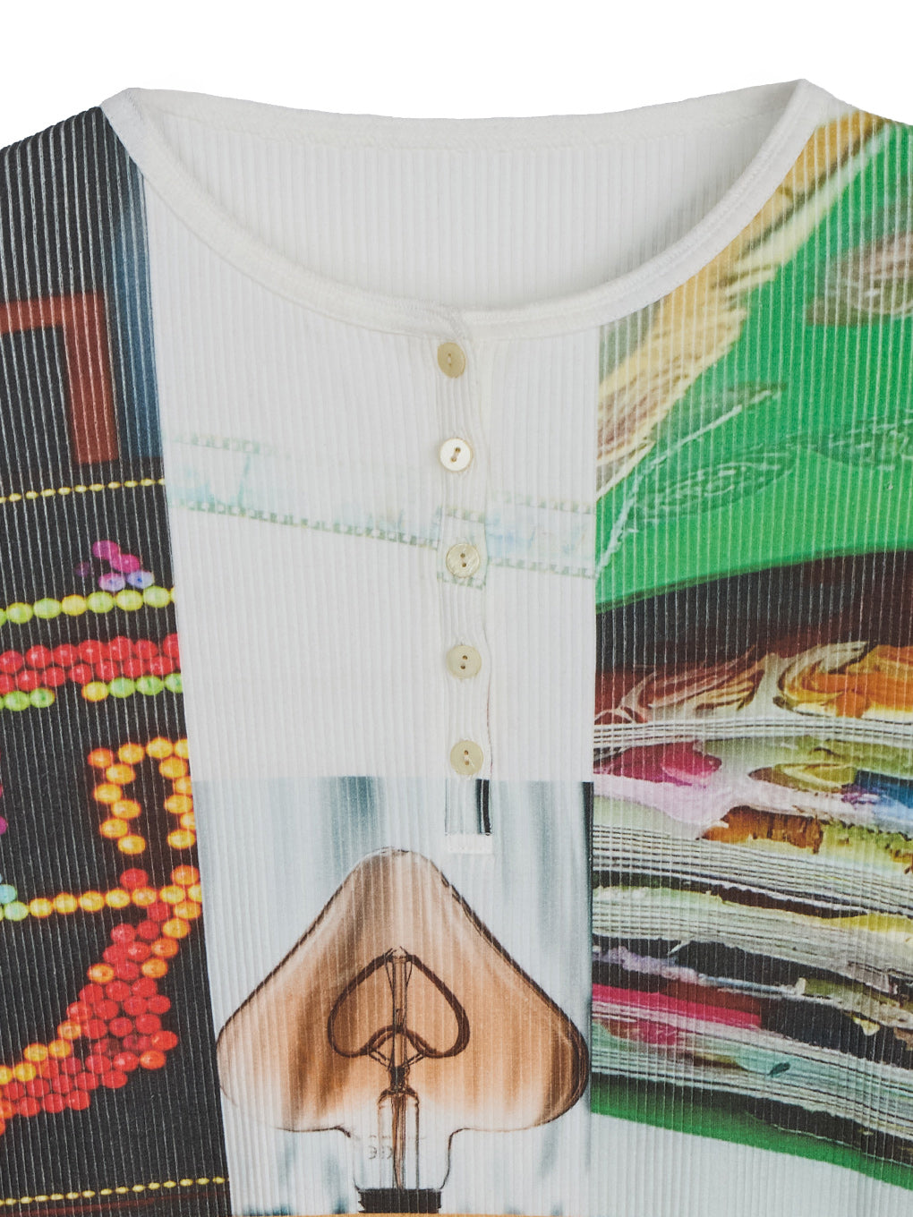 EMOTIONAL COLLAGE RIB TOP