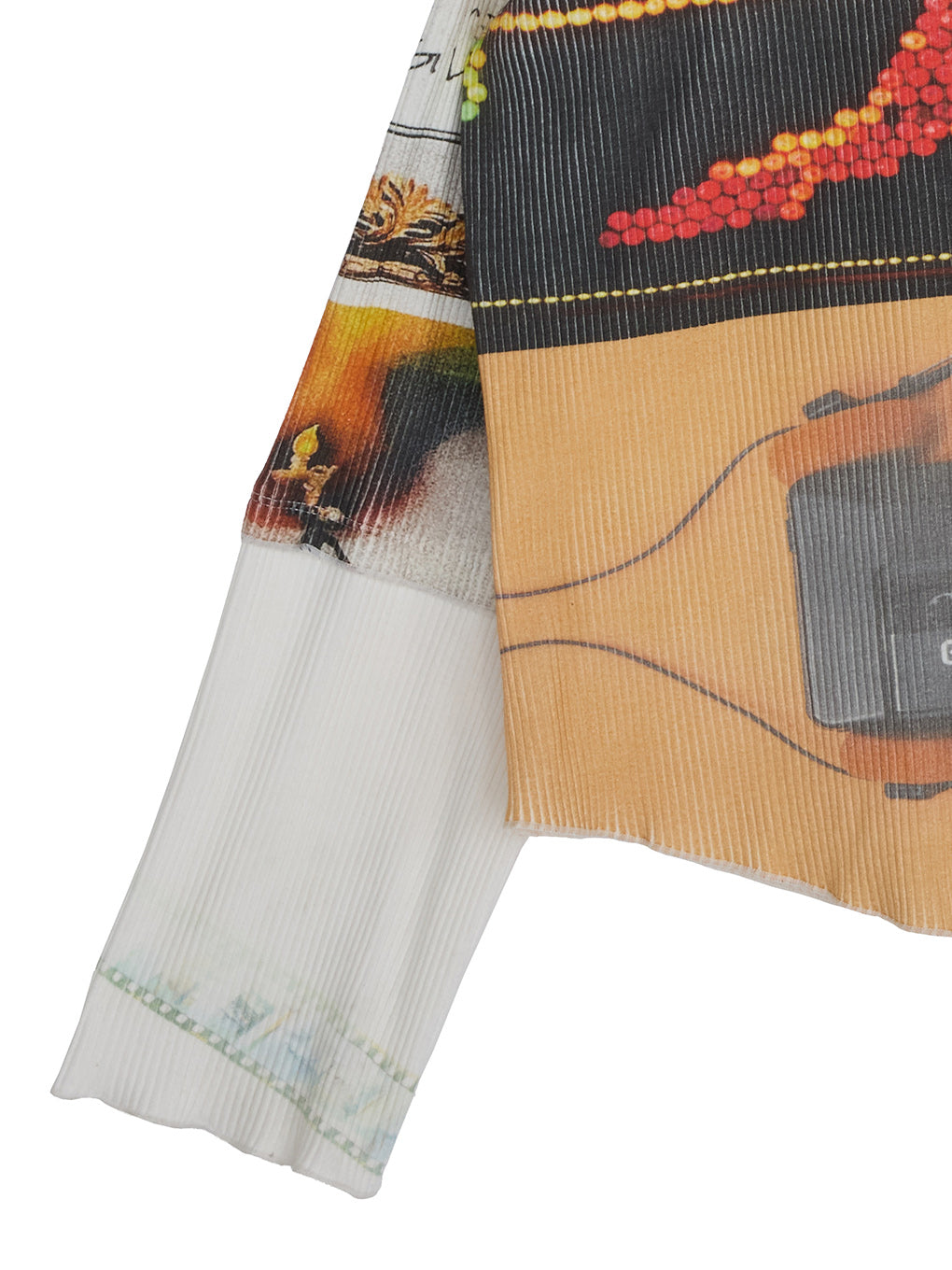 EMOTIONAL COLLAGE RIB TOP