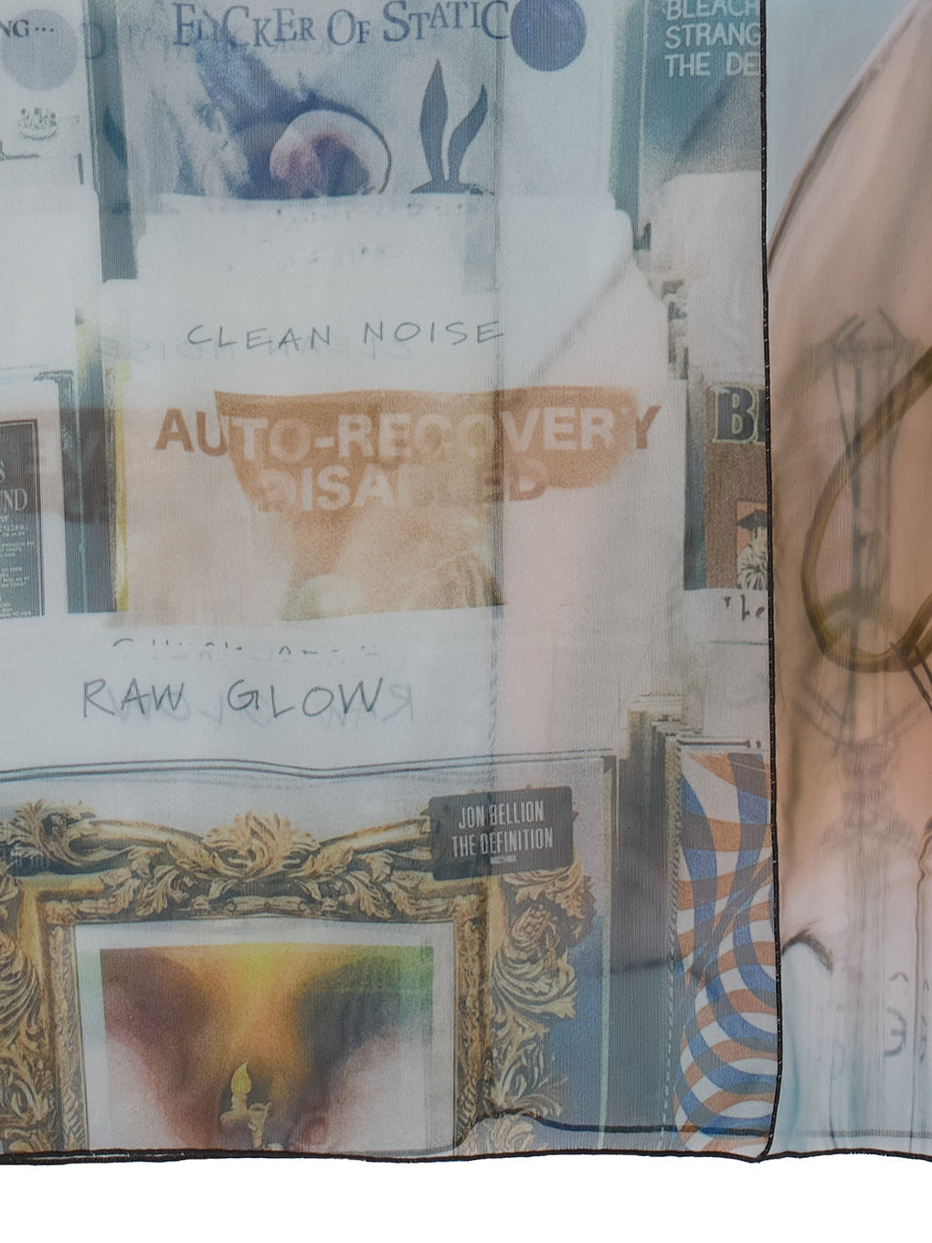 2WAY EMOTIONAL COLLAGE SHEER TOP