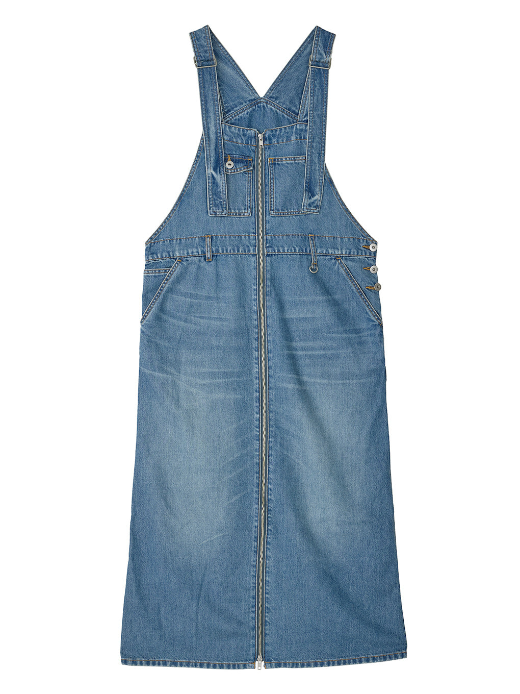 FUNCTION DENIM OVERALL DRESS