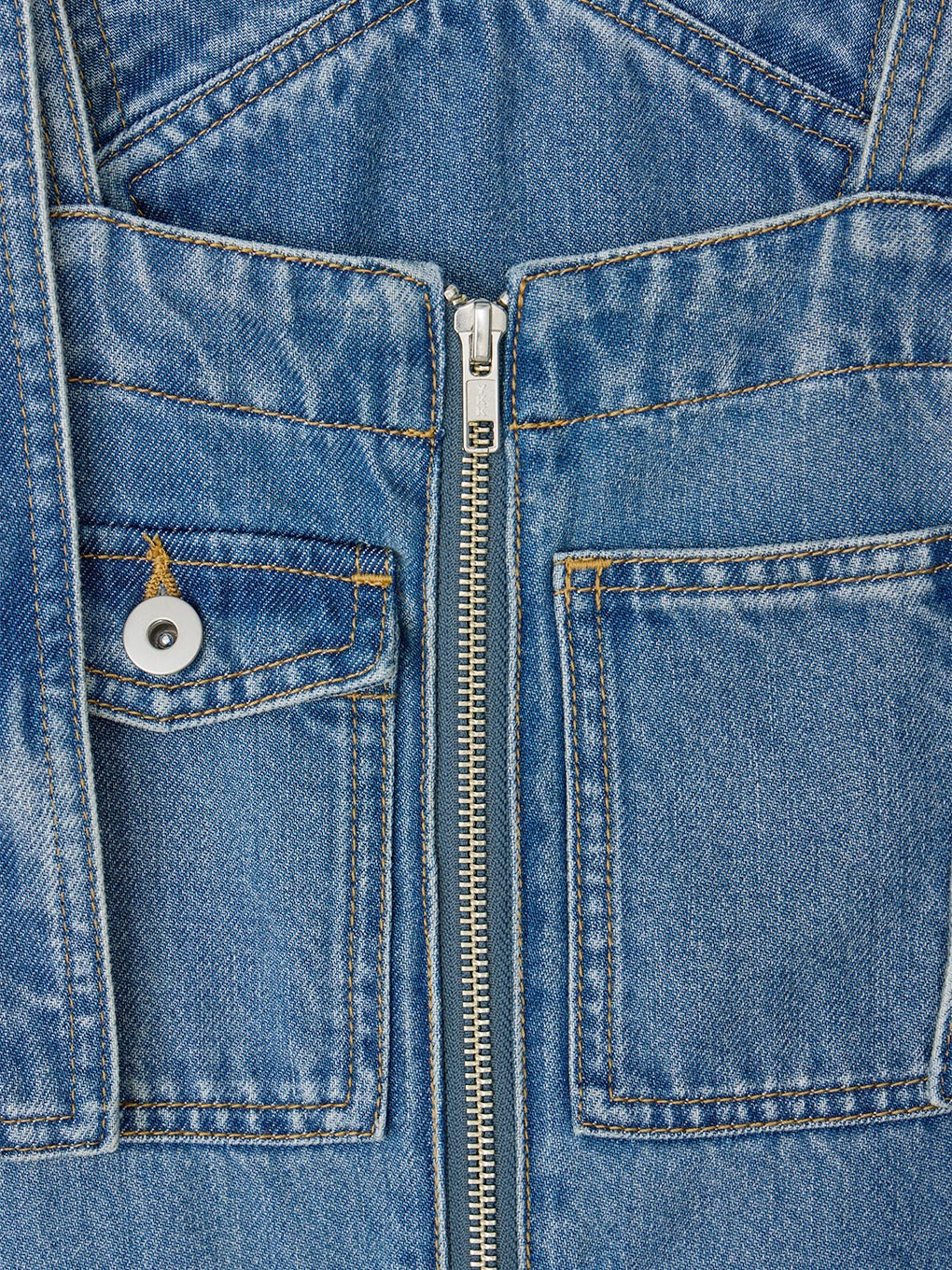 FUNCTION DENIM OVERALL DRESS